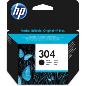 HP 304 Black Original Standard Capacity Ink Cartridge