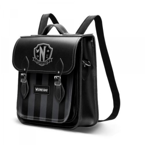 Wednesday Borsa Tracolla con Tasche : Logo Stemma 34cm