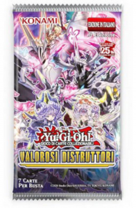 YUGI Valorosi Distruttori 1 Busta ( il prezzo si intende per singola Bustina)