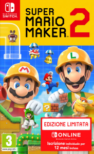 Super Mario Maker 2 (Limited Edition) Usato

Nintendo Switch - Azione 
Versione Italiana